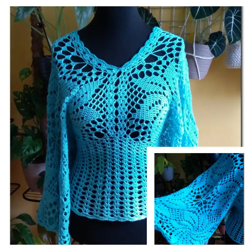 Bluzka typu "Nietoperz"