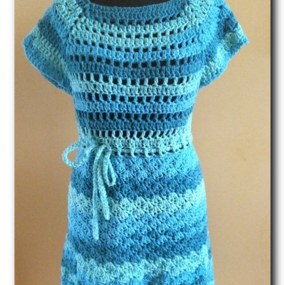 Sukienka "Morskie muszelki"