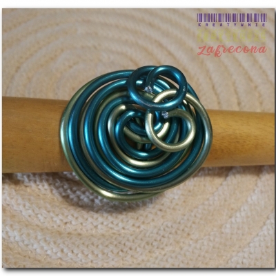 "Turkusowo-granatowy duet"