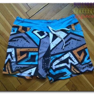 Męskie szorty "Graffiti