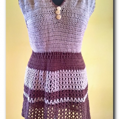 Sukienka "Cappuccino"