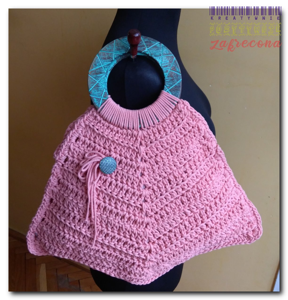 Łososiowa torebko-siatka