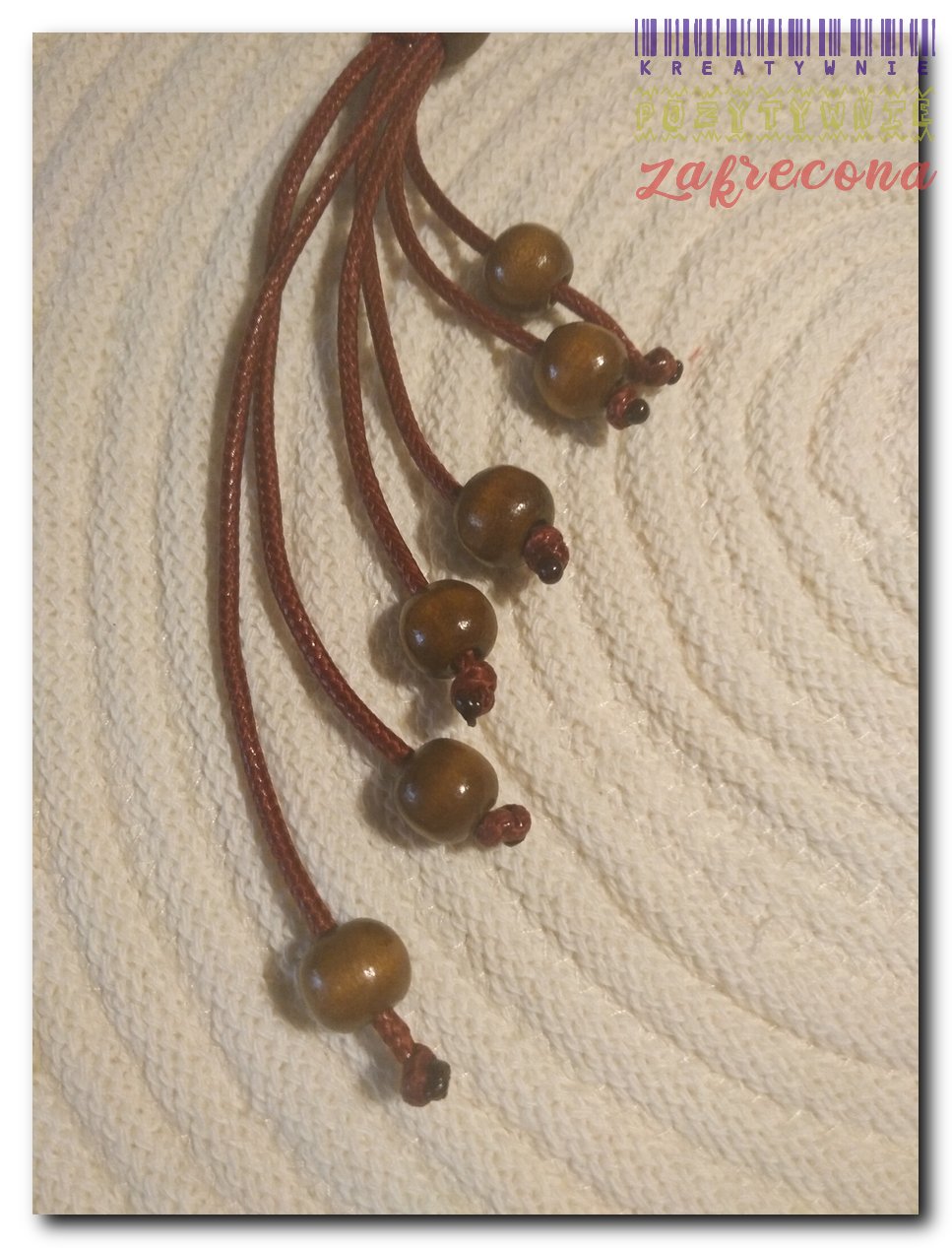 "Wodospad" naszyjnik i kolczyki