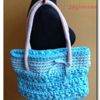 Szoperka w błękitym kolorze