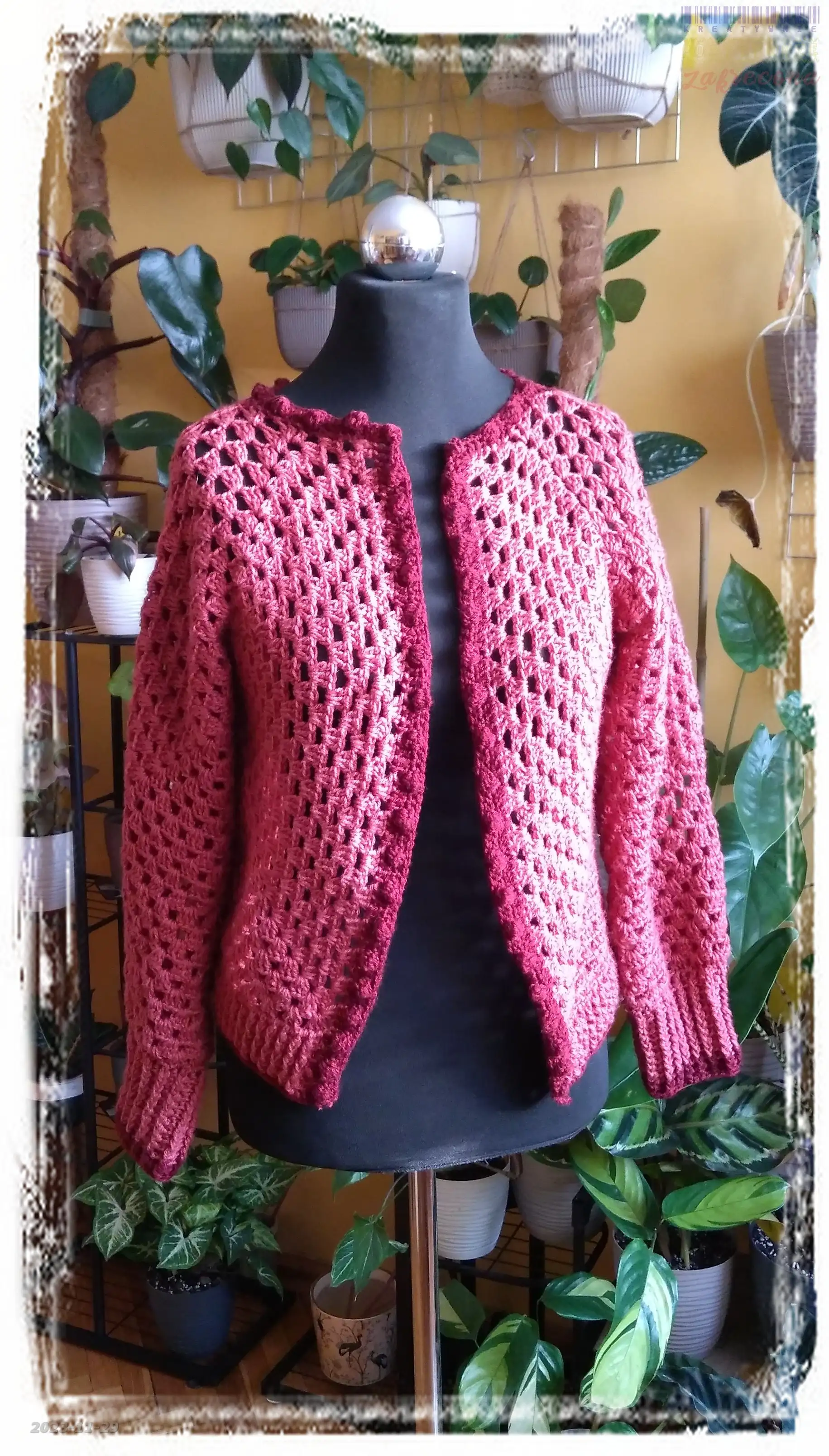 Hexagon Cardigan