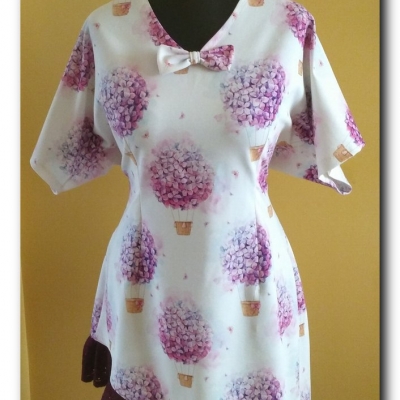 Sukienka "Balony z bzu"