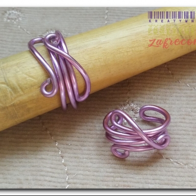 Nowe pierścionki i nausznica