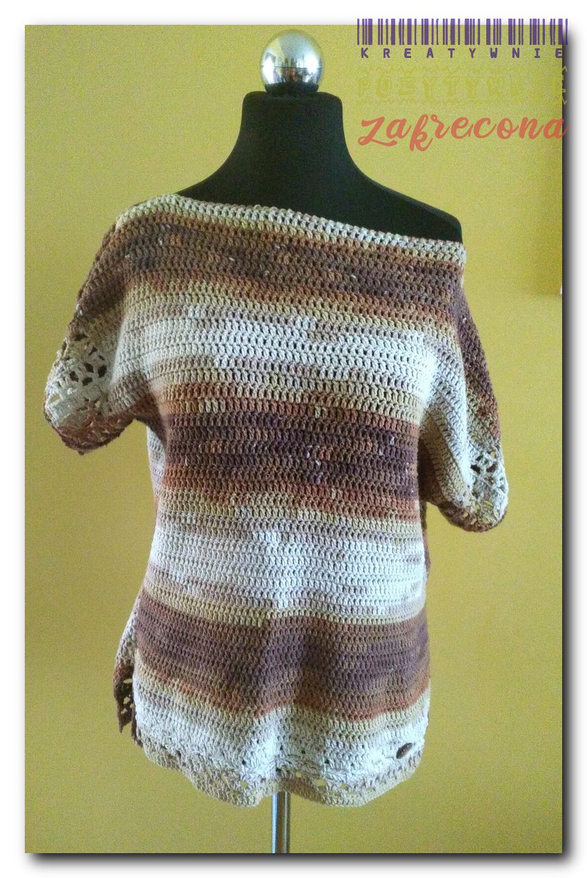 Bluzka z krótkim rękawkiem "Jeans Crazy"