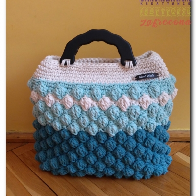Torebka "puff stitch"