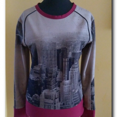 Męski longsleeve "Miasto"