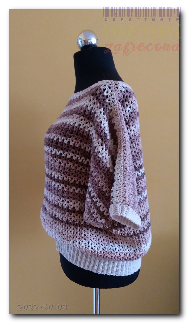 Bluzka typu "Batwings"