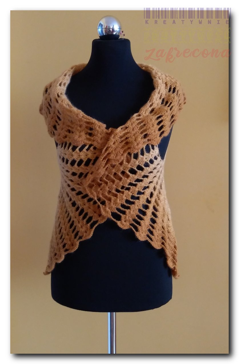 Musztardowa kamizelka