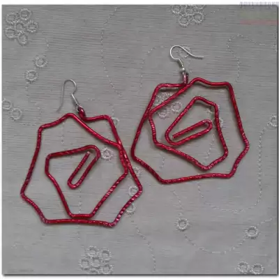 Czerwone prostokąty po przeróbce