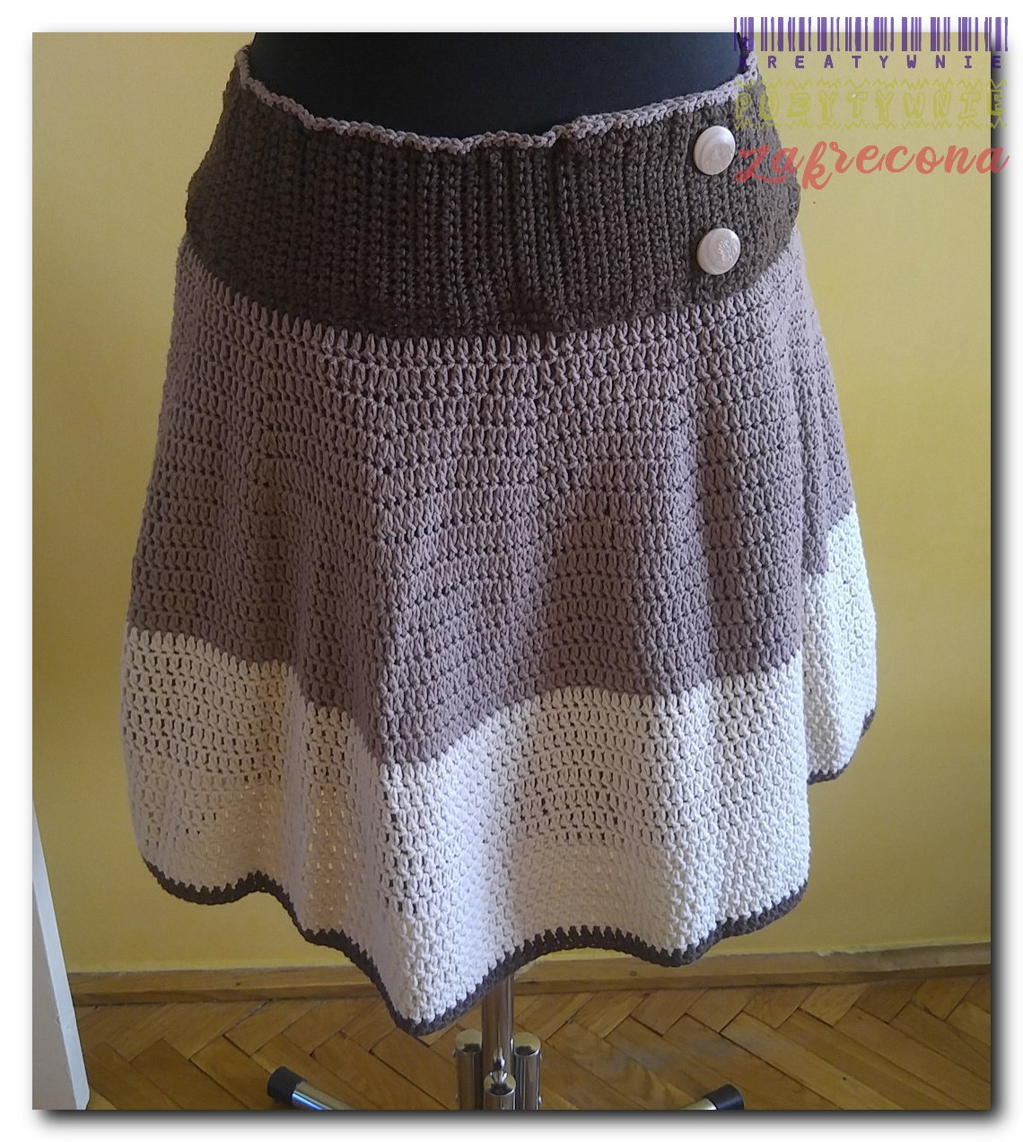 Spódnica "cappuccino"