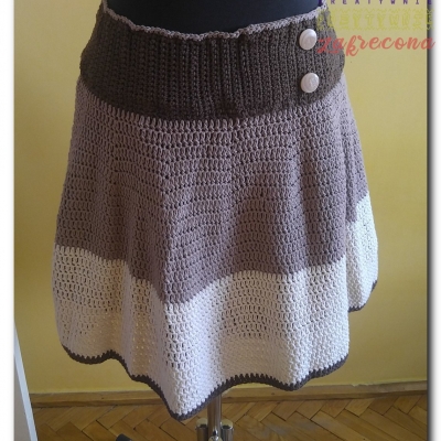 Spódnica "cappuccino"