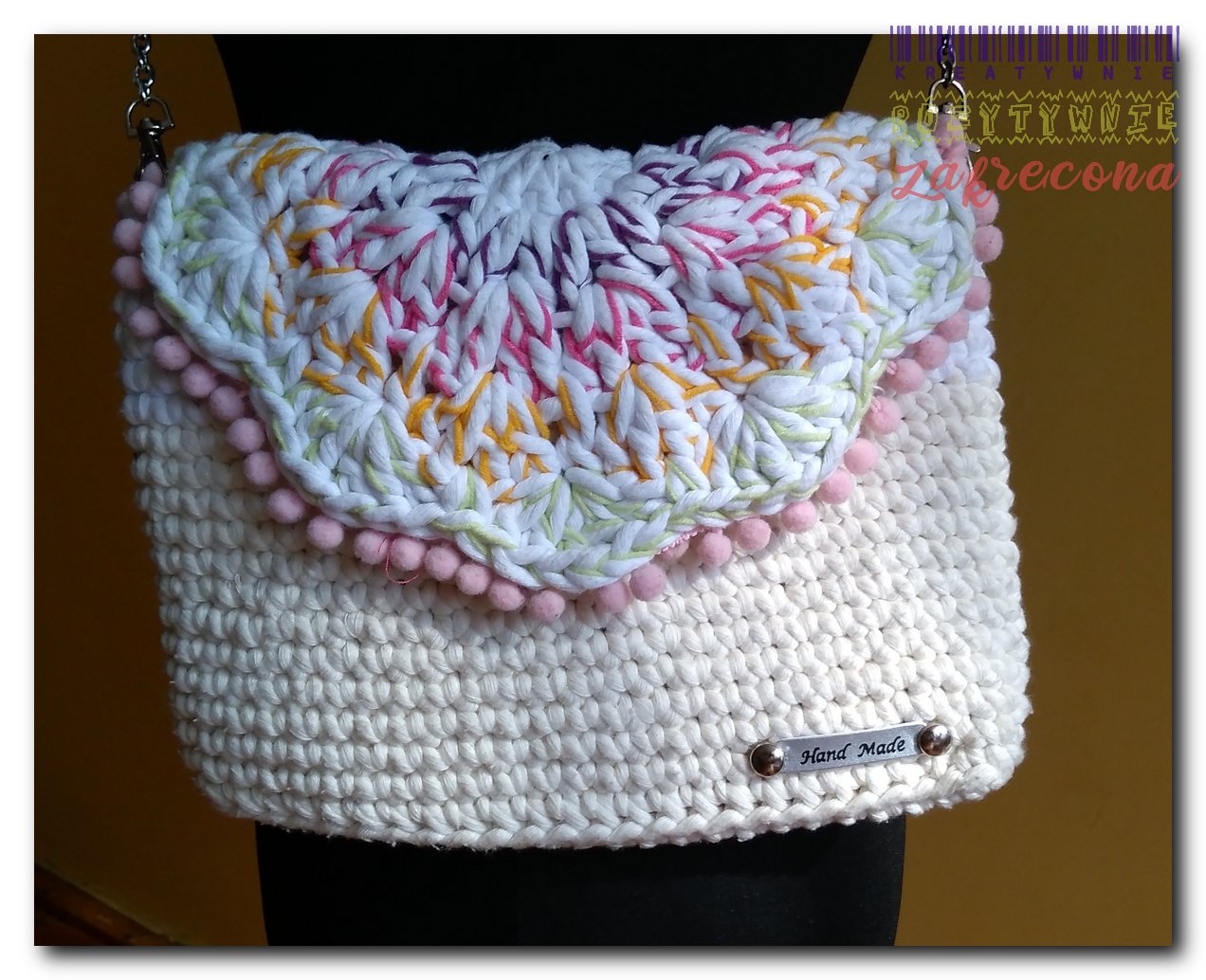 Kopertówka z pomponikami