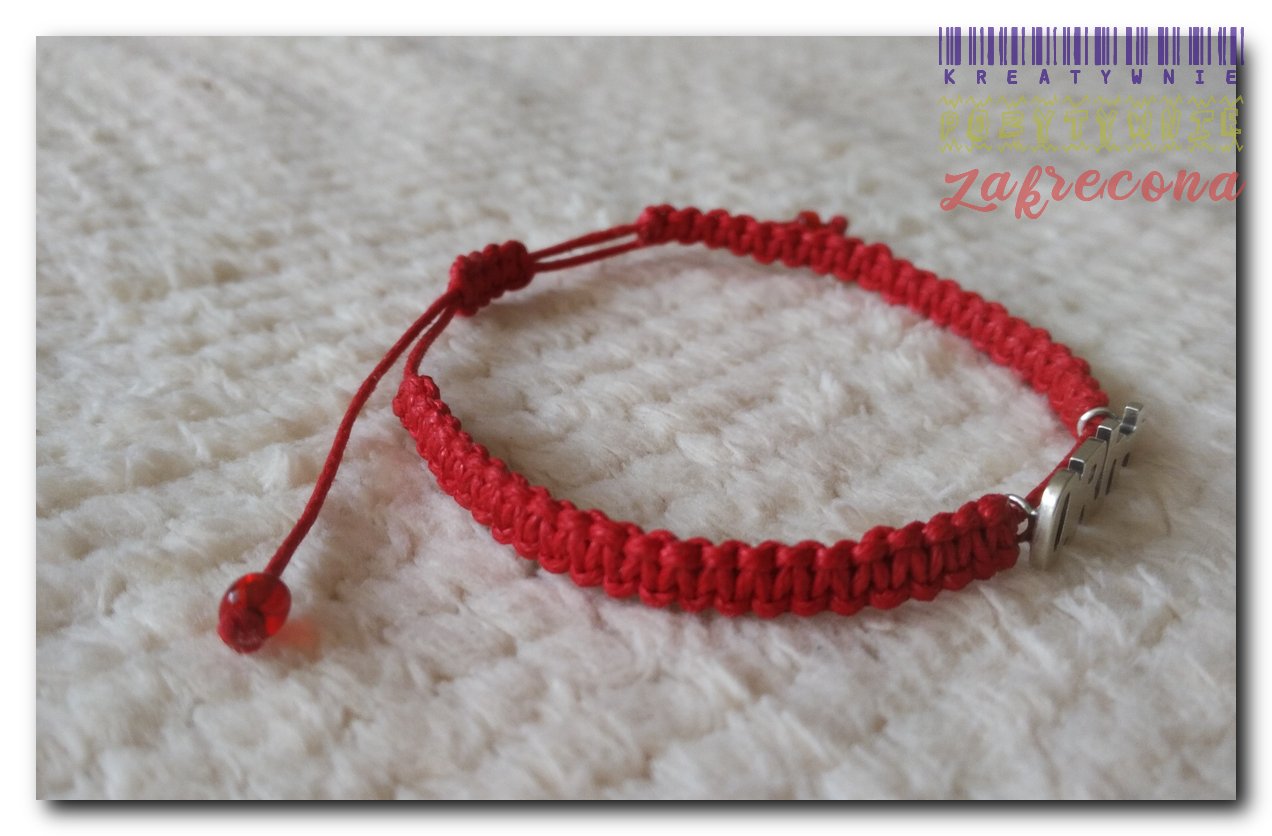 Bransoletka z grupą krwi