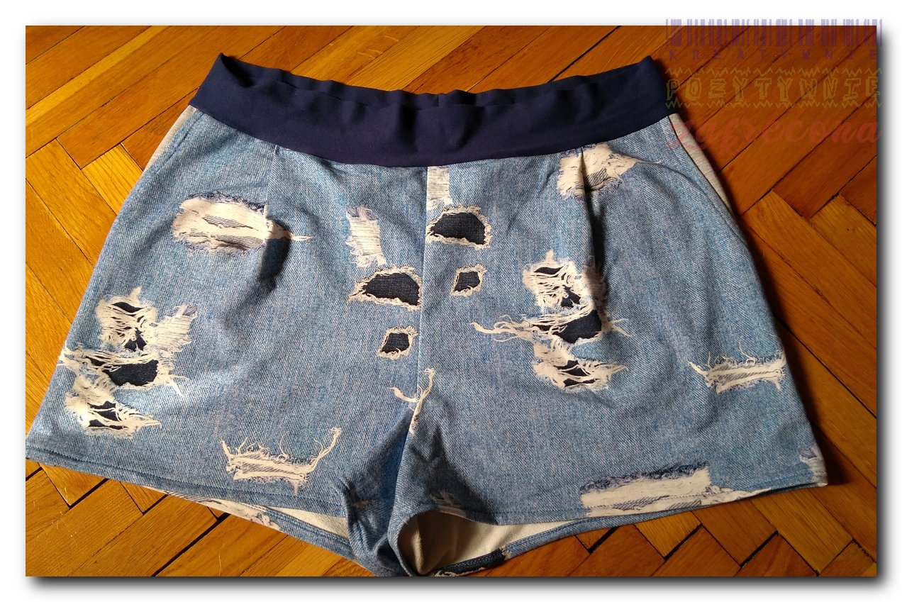 Szorty - 1 w innej odsłonie kolorystycznej