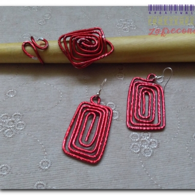 Czerwone prostokąty