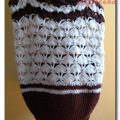 Siatka "shell stitch"