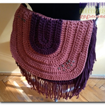 Torebka listonoszka BOHO