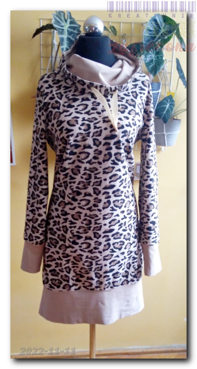 Sukienko-bluza 2 wersje kolorystyczne