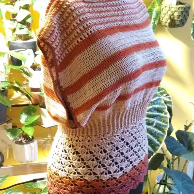 Bluzka "Batwing" w paski