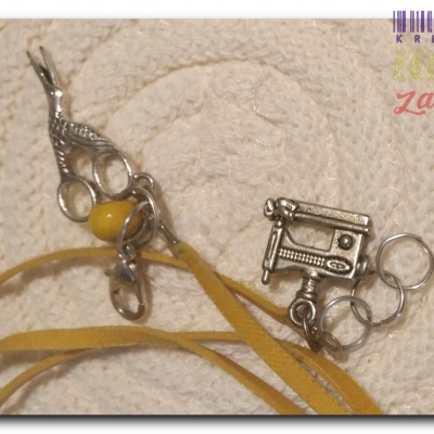 Kolczyki bransoletka na rzemyku
