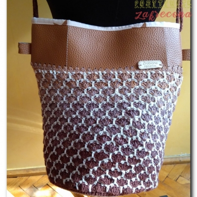 Torebka - Worek "Złota łuska"