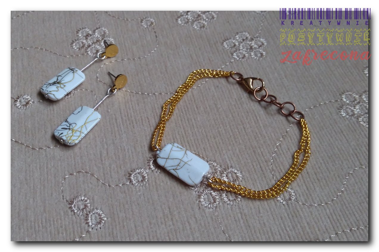 Złote prostokąciki