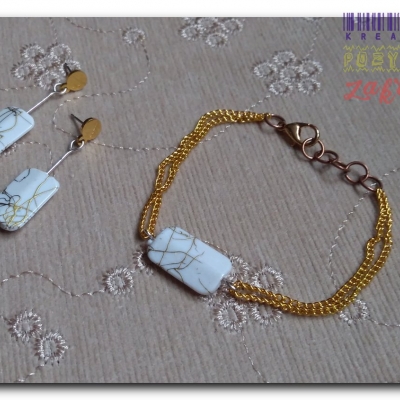 Złote prostokąciki