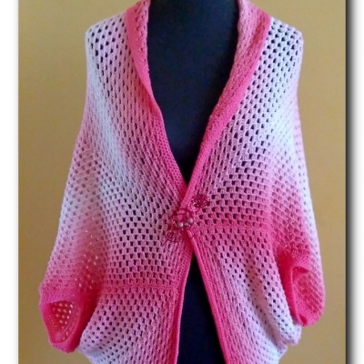 Kardigan typu Cocoon