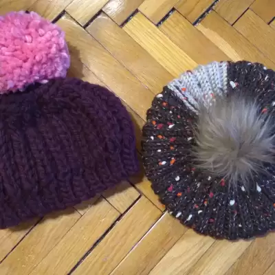 Czapka i beret "Żeberka"