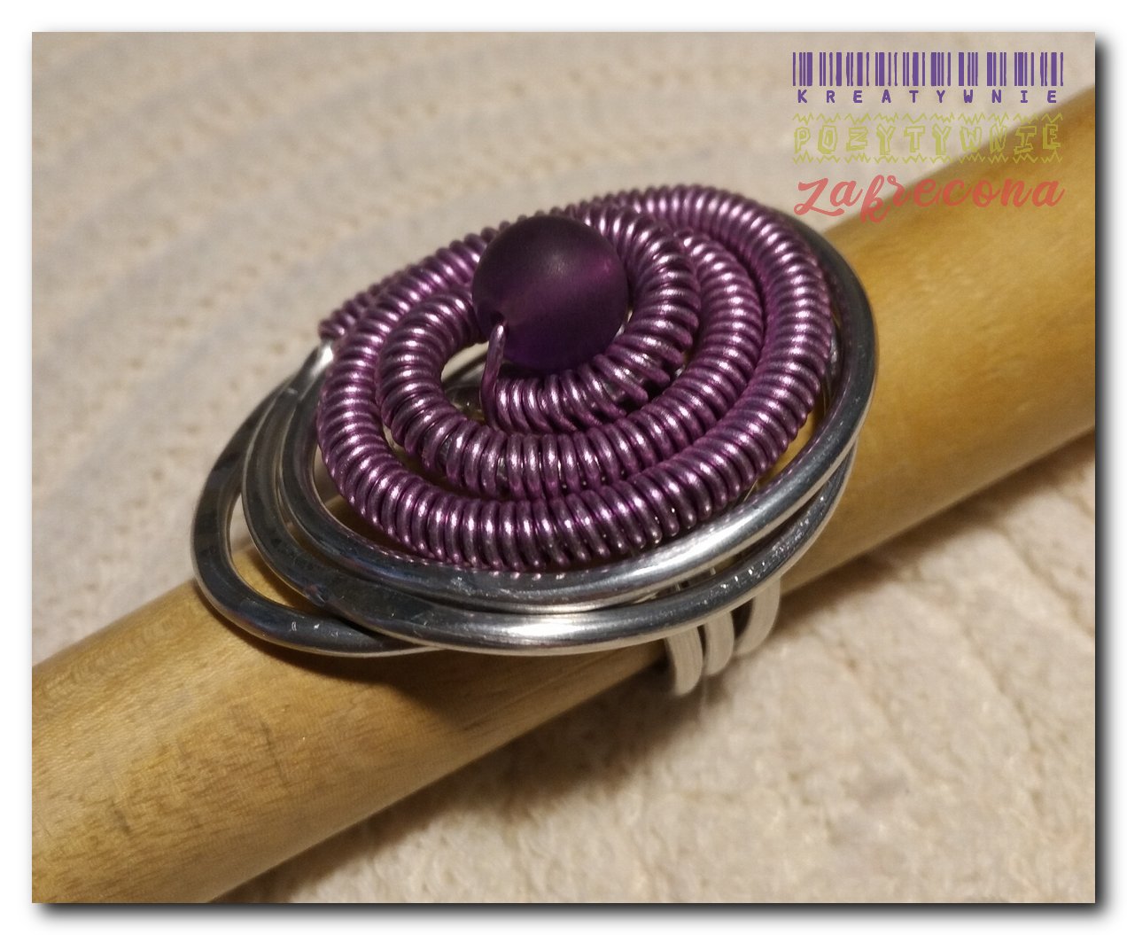 "Fioletowe sprężynki"