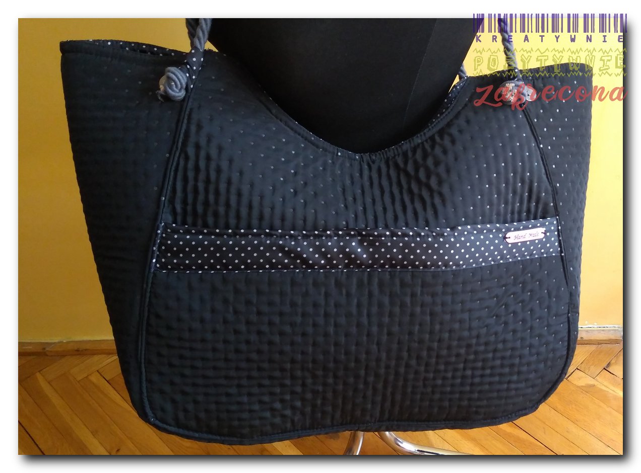 Duża szoperka pikowana